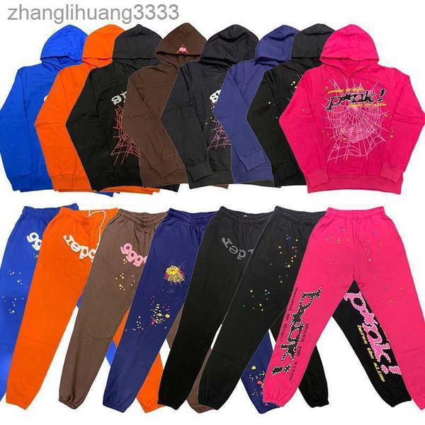 

pullover red sp5der young thug 555555 angel hoodies for men shoe printing spider web sweatshirts designer black suprem hoodie