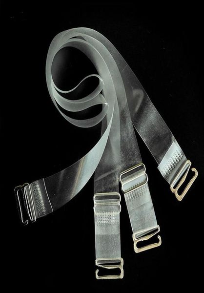

intimates accessories 3pair summer invisible clear bra straps women039s belt underwear intimate silicone matte transparent for29896416, Black;white