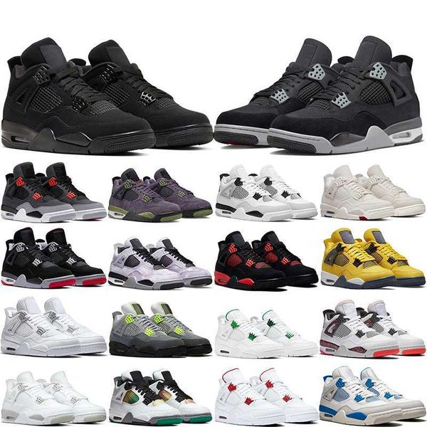 

4s og basketball shoes 4 sail military blak canvas fire red bred university blue flight nostalgia royalty jumpman 4s mens traniers sport sne