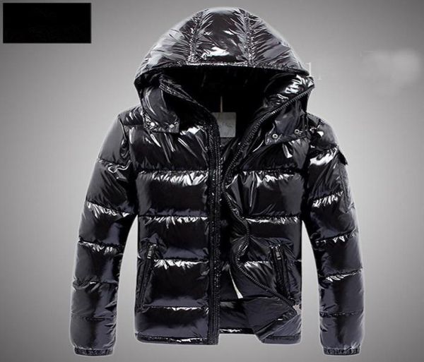 

2021 mens winter down jacket puffer jacket hooded thick coat jacket men down jackets men women couples parka winter c2113285, Black