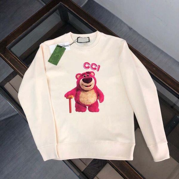 

2023s autumn and winter new sweatshirt letter printing youth sunshine loose version of men and women v1c523, Black;brown