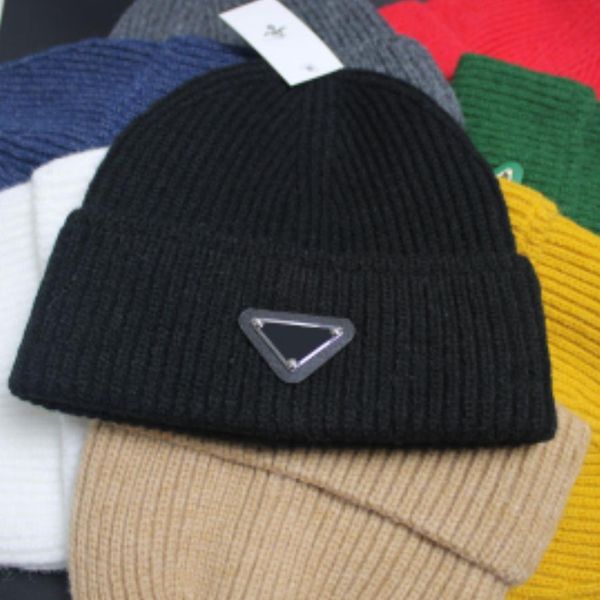 

luxury mens designer beanie casquette winter hat fashion design knit hats bonnet man head warm cashmere knitted skull cap trucker fitted hat, Blue;gray