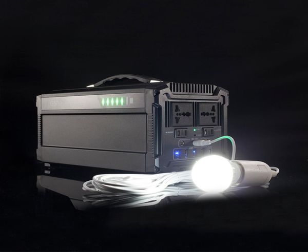 

portable ac power trip travel charging station power inverter with solar station for construction emergency 500w4292992