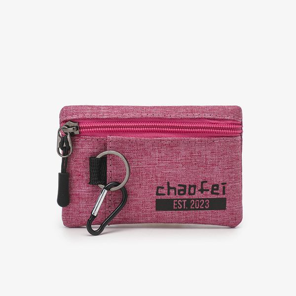 

10pcs coin purses women oxford letter printing plain waterproof protable short wallets mix color, Red;black