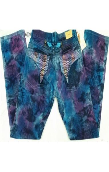 

new robin fashion jeans mens famous brand biker jeans robin designer sjeans for man ripped jeans for men long length 4469300, Blue