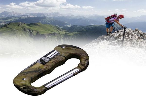 

5 in 1 multifunctional hanging buckle tool hiking climbing climbing knife multifunctional carabiner climbing extreme sports4859664