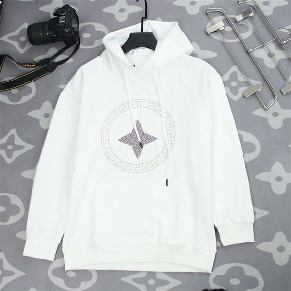 

#7 men hoodie sweatshirts ess hoodies designer mens womens streetwear pullover loose long sleeve black hooded sweatshirt 089