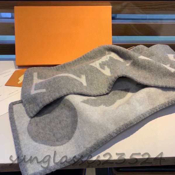 

gray white, comfortable and gentle autumn/winter designer scarf, warm fashion, long scarf, classic two-color cashmere scarf, 200*24cm w013, Blue;gray