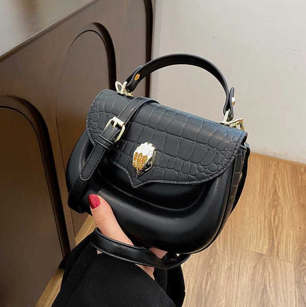 

kurt geiger brand shoulder bag luxury designer bag women crocodile pattern crossbody handbag eagle head small purse fashion leisure