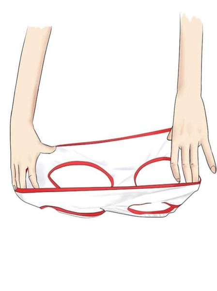 

women039s panties double couple toy game underwear men women cotton uniform temptation stretch knitted lingerie2475059, Black;pink