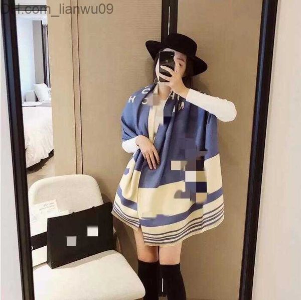 

scarves wool scarfs winter spring 100 cashmere scarf fashion men women designer classic letter pattern pashmina shawl scarves new gift fashi, Blue;gray