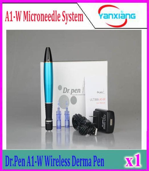 

1pcs drpen a1w wireless derma pen auto micro needle system adjustable needle lengths 025mm30mm 5 speed electric dermapen zya6147975