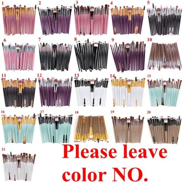 

20pcs cosmetic makeup brushes set powder foundation eyeshadow eyeliner lip brush tool brand make up brushes beauty tools pincel ma4244376