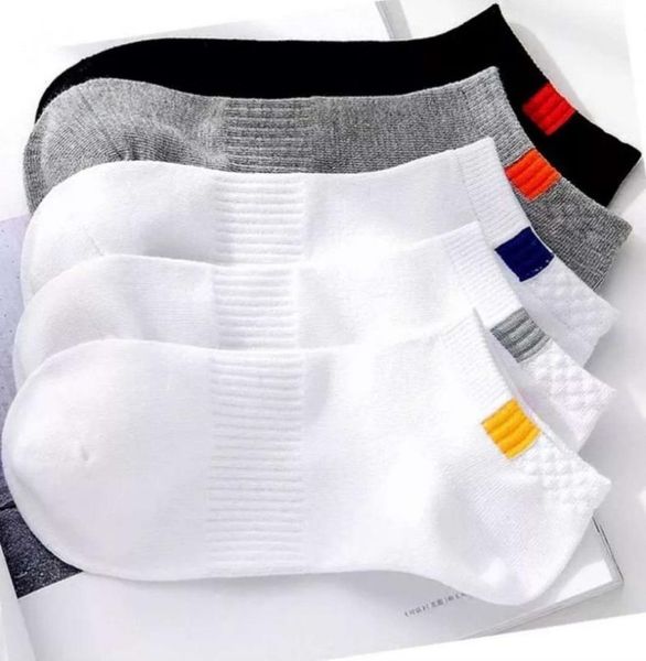 

spring and summer style whole men039s sweat fabric breathable short tube shallow mouth low men039s ship socks3940287, Black