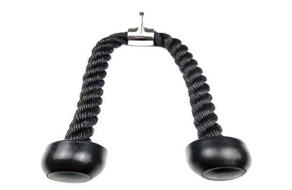 

tricep ropes resistance bands abdominal crunches cable pull down lateral biceps muscle training fitness body building gym pull rop7096292