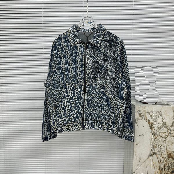 

designer denim jacket mens denim jacket woman casual loose jackets classic outerwear autumn sun protection coat fashion coat-aa12, Black;brown