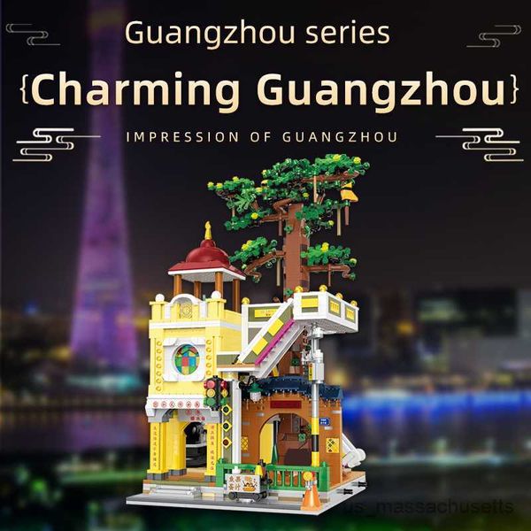 

Blocks 2324pcs Mini City Street View Series Building Blocks Charming Famous Scenic Spot B Figures DIY Toys for Children Gifts R230817
