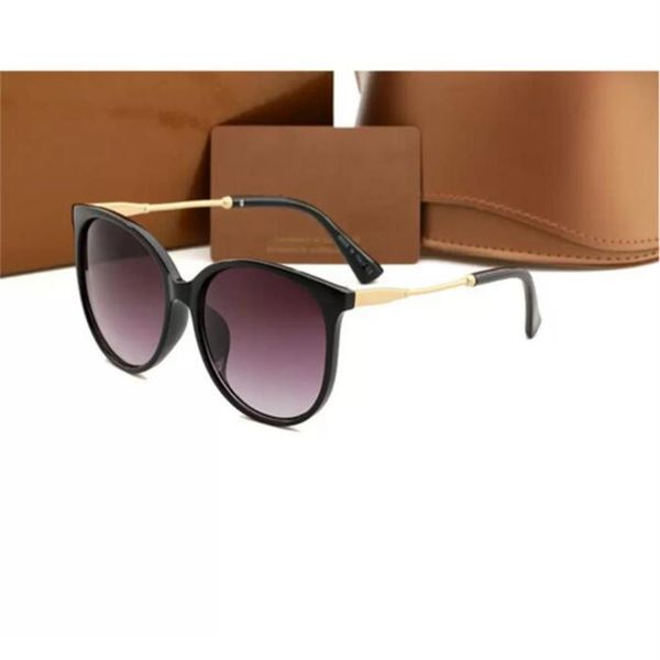 

mens womens designer sunglasses sun glasses round fashion gold frame glass lens eyewear for man woman with original cases boxs mix238i, White;black