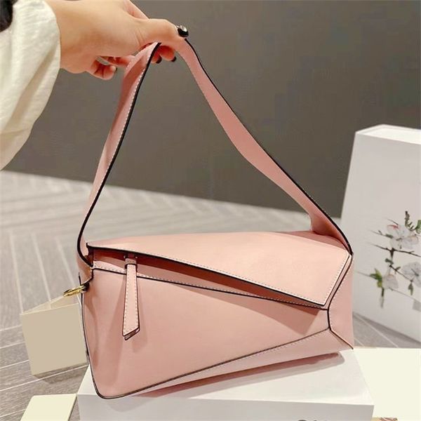 

mens fashion hobo puzzles bag designer luxury leather shoulder tote purse messenger bag womens speedy handbags travel underarm bags clutch c