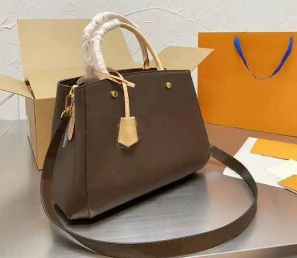 

designers purse women leather crossbody shoulder bags luxury handbag lady casual tote wallet brown flower gm mm montaignes leather lady&#039