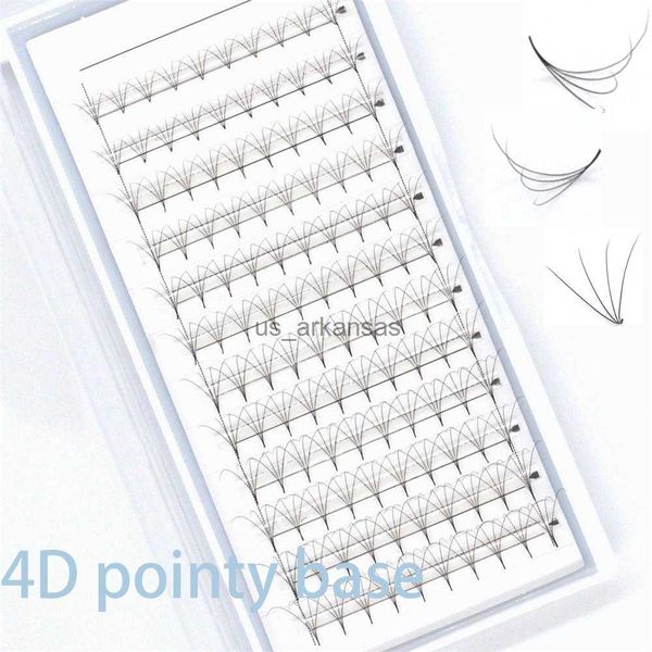 

false eyelashes premade volume fans 5d 10d 12d 14d individual lashes extension russian narrow stem cluster pointy base eyelash faux mink mak