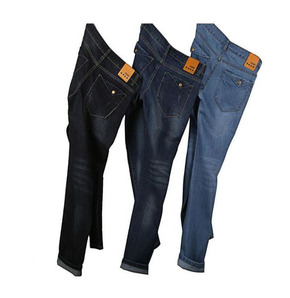 

mens fashion designer plus size jeans men039s stretch slim fit denim jeans trousers pants 40 42 44 46 485880359, Blue