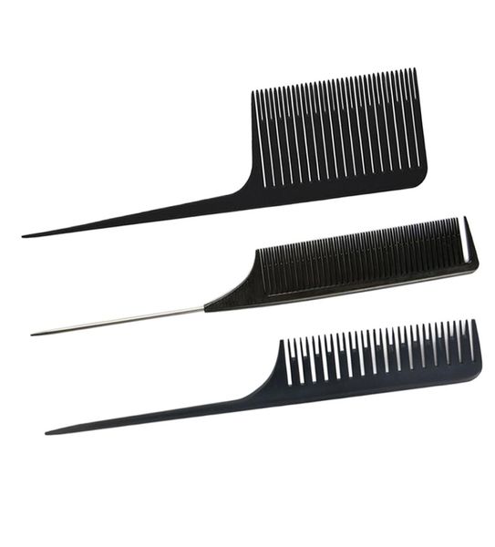 

professional weaving highlighting foiling hair comb for salon black 3x8104191, Silver