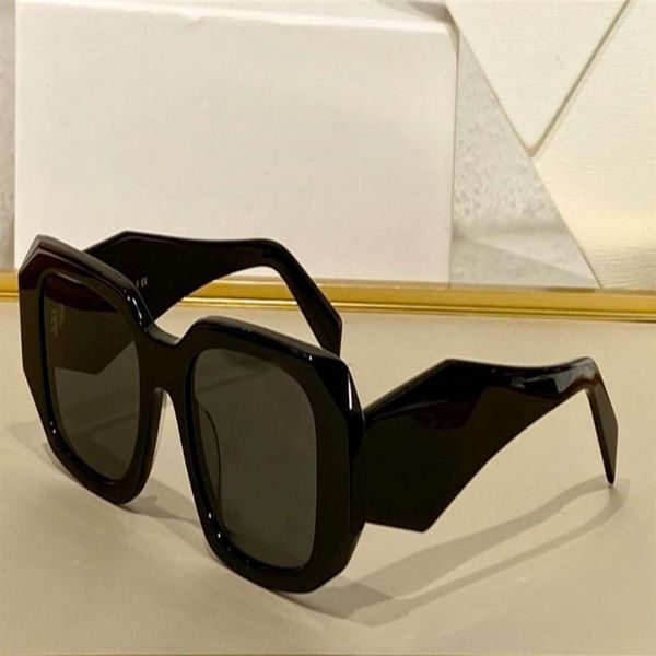 

17w black grey square sunglasses for women summer shades fashion sun glasses uv400 protection eyewear with box287k, White;black