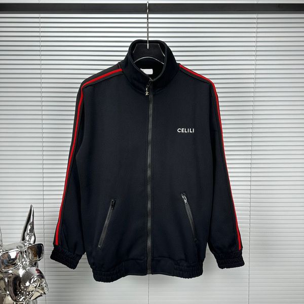 

men's tracksuits plus size outerwear & coats sizehoodies hoodies suit hooded casual fashion color stripe printing asian size wild breat, Gray