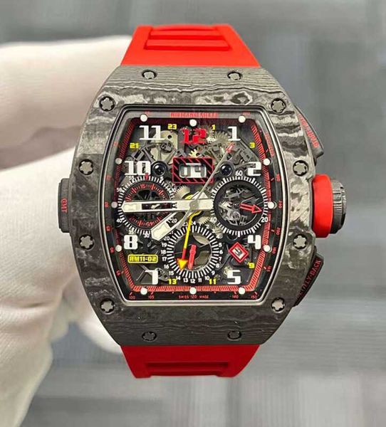 

richardmille tourbillon automatic mechanical quartz wristwatches wrist watches rm1102 ntpt hong kong limited edition commemorative fashion l