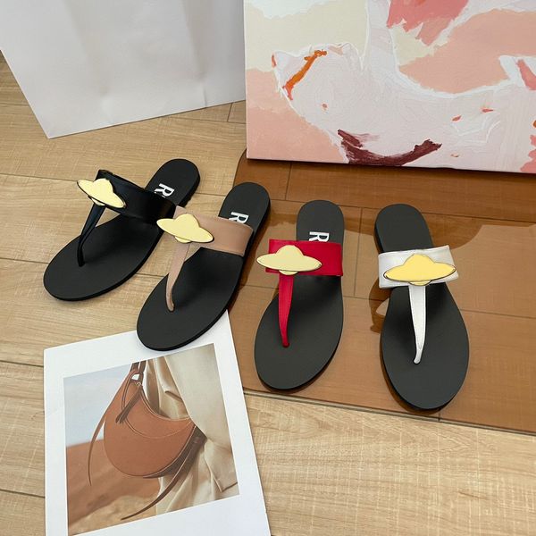 

10a sandals flip flop womans flat sliders luxurys designer slippers black white new thong outdoors casual shoes mens summer sandale slide wi