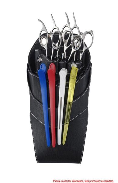 

pu leather hair scissor bag holster clips hairdressing barber salon hair cutting pouch holder case scissors bags with waist should3446044