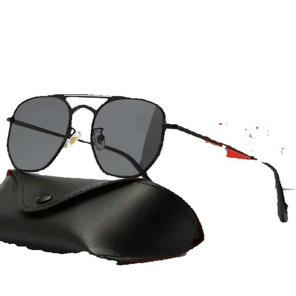 

men rao baa sunglasses classic brand retro women sunglasses designer eyewear metal frame designers sun glasses woman ml 3609 with box, White;black