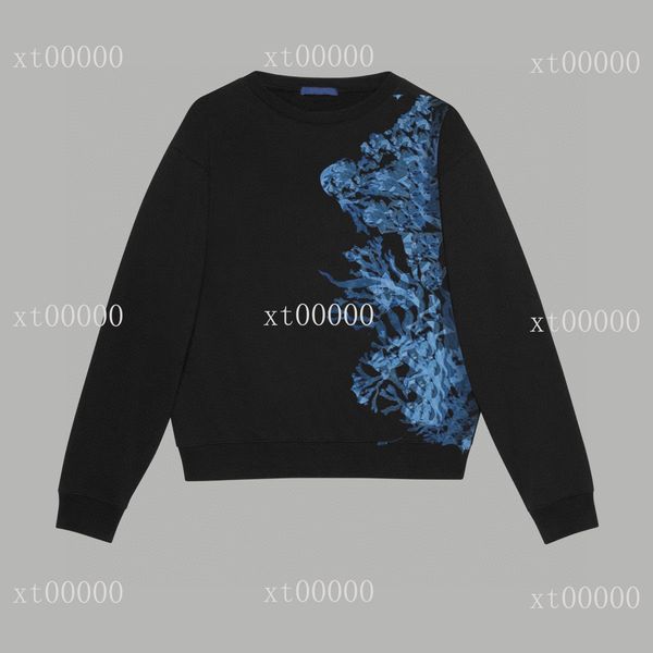 

mens designer sweaters hoodies famous hip hop men women hoodie street cotton loose fit sleeve sweatshirt womens casual round neck long sweat, Black;brown