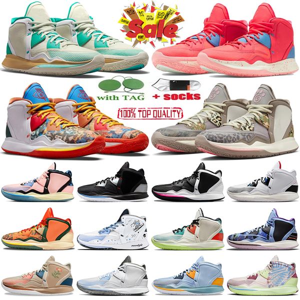 

designer kyrie 8 men basketball shoes kyries 4s cny grey fog sunrise keep sue fresh dynasty regal purple gold mens outdoor trainer sport sne