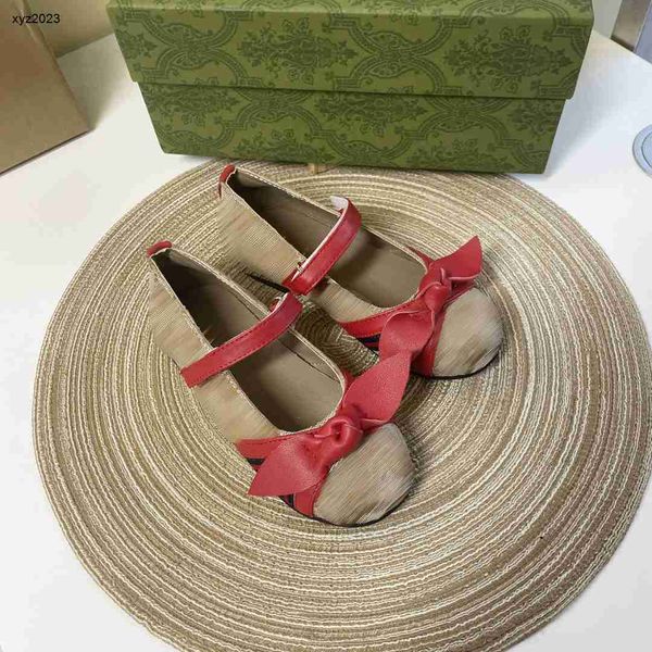 

23ss girl flat shoes fashion letter printing child sneakers size 24-35 leather bow decoration kids athletic shoe box packaging june20, Black;grey