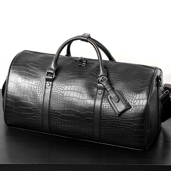 

2023 high capacity travel bag, trendy luggage bag, independent shoe position fitness bag, dry and wet separation shoulder bag 230817