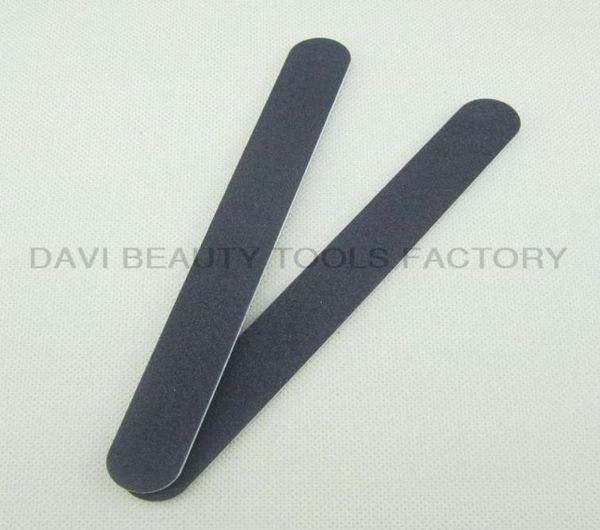 

emery board 50pcslot straight black round nail file for nail art sc0311014297588