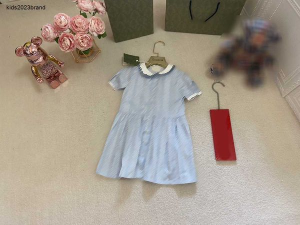 

designer baby clothes geometric pattern printing girls dress kids dress size 100-160 cm embroidered flowers child skirt june23, Red;yellow