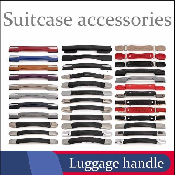 

bag parts accessories suzaozhe suitcase luggage replacement handle travel suitcase handle strap factory replacement zinc alloy grip carry gr, Black