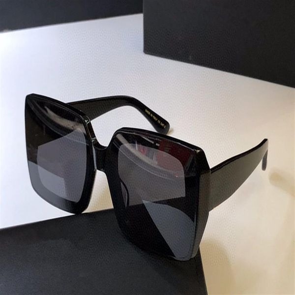 

slm71 sunglasses for women fashion deisnger popular full frame uv400 lens summer style big square frame come with case259o, White;black