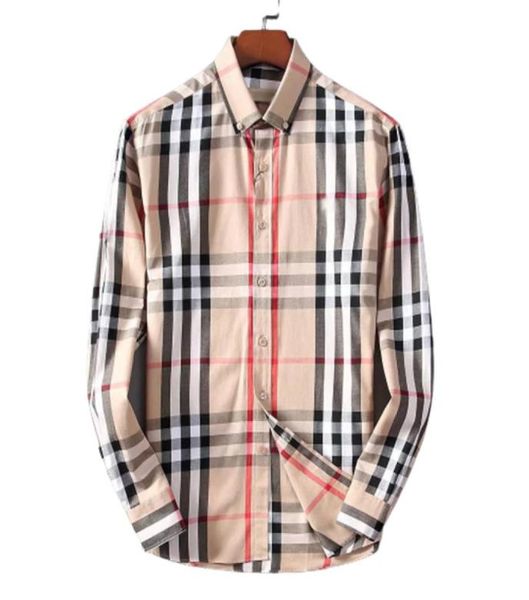 

men039s casual shirts autumn long sleeve large size formal shirt plaid collar button up shirtmen039s334508344, White;black