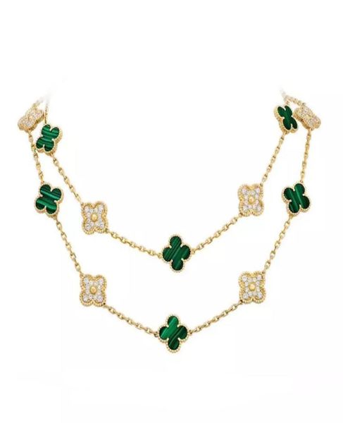 

clover necklace s925 silverplated 18k rose gold fashion baitao clavicle chain2066863, Golden;silver