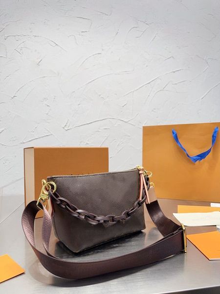 

cc vintage print shoulder bags women sacoche pochette totes chain crossbody bag genuine leather designer handbags fashion messenger bag hobo