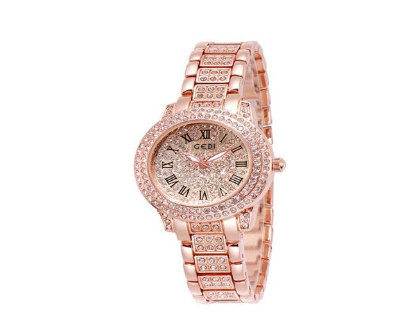 

aaa 2021 g edi ku ai watch ladies diamond quartz machine stainless steel belt star glory fashion personality new5957838, Slivery;golden