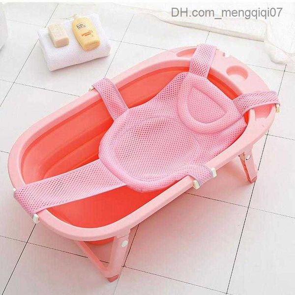 

bathing tubs seats newborn adjustable bathtub pillow cushion cross shaped non slip baby shower net cushion baby bathtub shower cradle bed z2