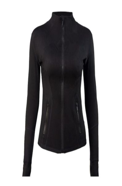 

yoga jacket sweatshirts with zipper autumn long sleeve gym coat fitness tight waist push up workout slim sporting 3915193