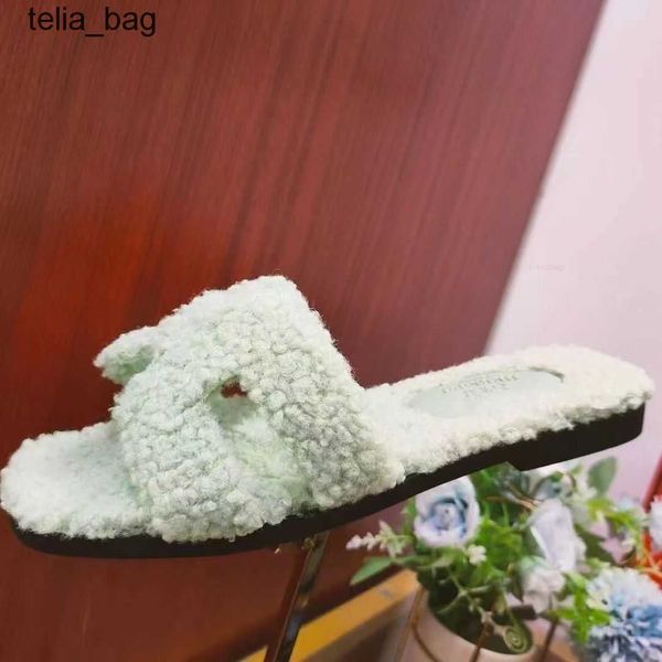 

bear hermzs furry teddy bear winter emma mop fur one sandal slippers oran dsigner slipper shoes word for designer women 2023 color matching
