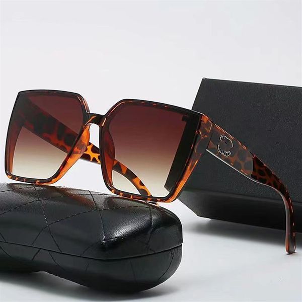 

mens women designer cool sunglasses luxury channel glasses fashion eyewear diamond square sunshade crystal shape sun full package 220d, White;black