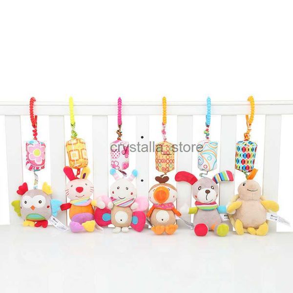 

rattle toys for baby cute puppy bee stroller toy rattles for baby trolley 0-12 months infant bed hanging gift hkd230817